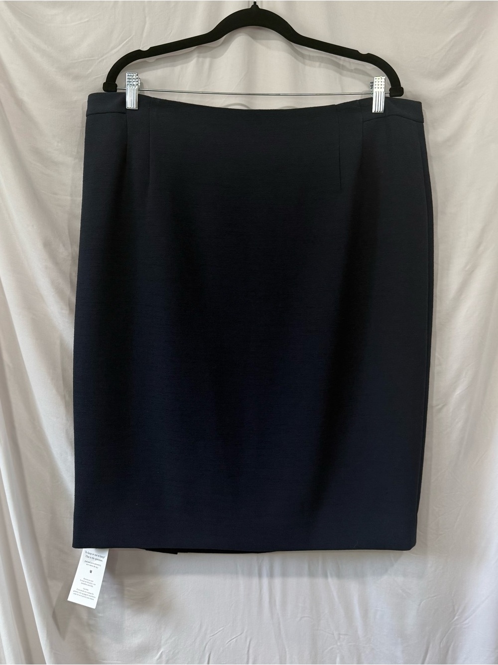 NWT MM LaFleur Cobble Hill Pencil Skirt in Galaxy Blue - Picture 7 of 9